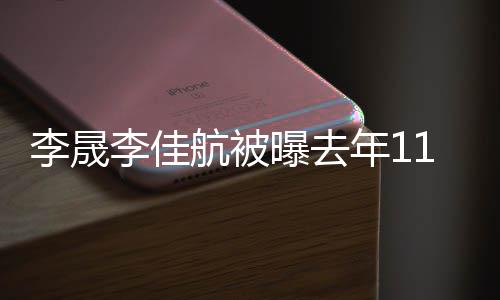 年1曝去佳航航被1月李晟李佳离婚 李离婚了吗晟李
