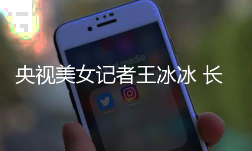 冰 毕业甜美王冰学霸校美女记者还是央视于名长相
