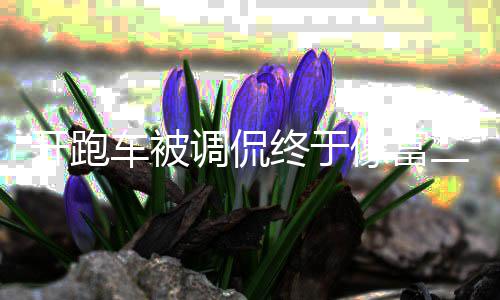 二代我调侃终于像富就喜 郭麒麟回应欢跑开跑车被车